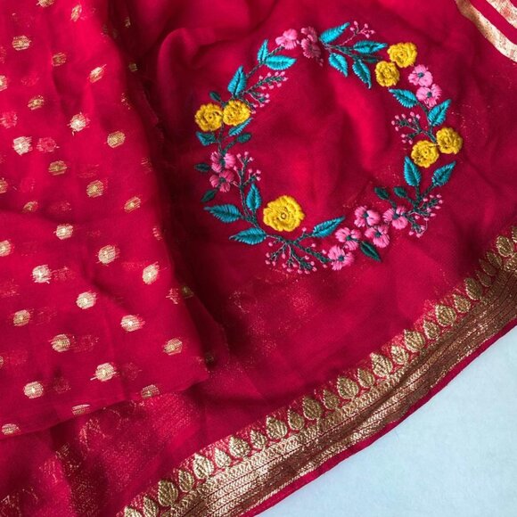 GEORGETTE SAREE - Picture 11 of 11